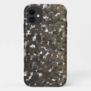 疎葉迷彩柄 iPhone 11 ケース