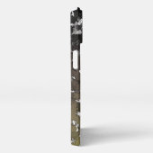 疎葉迷彩柄iPhoneケース iPhoneケース (右側面)