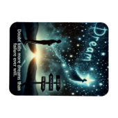 疑いが多くの夢を殺す マグネット (横)