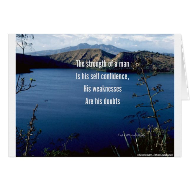 疑いと自己の自信 (正面横)