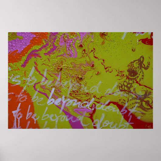 「疑いなく」 ポスター (正面)