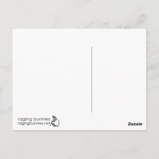 疑いなく ポストカード (裏面)