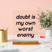 疑いのアクリル記号 アクリルサイン (ウェディング)