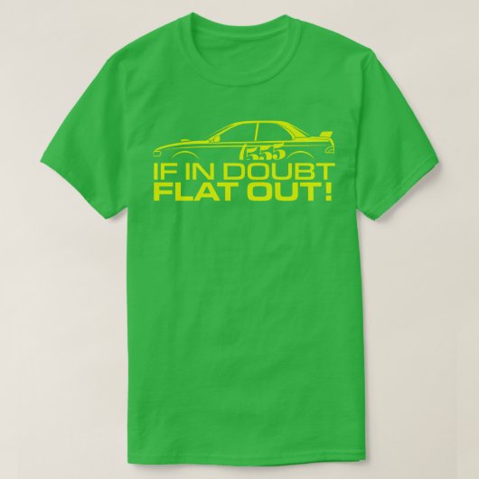 疑いもしが全く無い Tシャツ (デザイン正面)