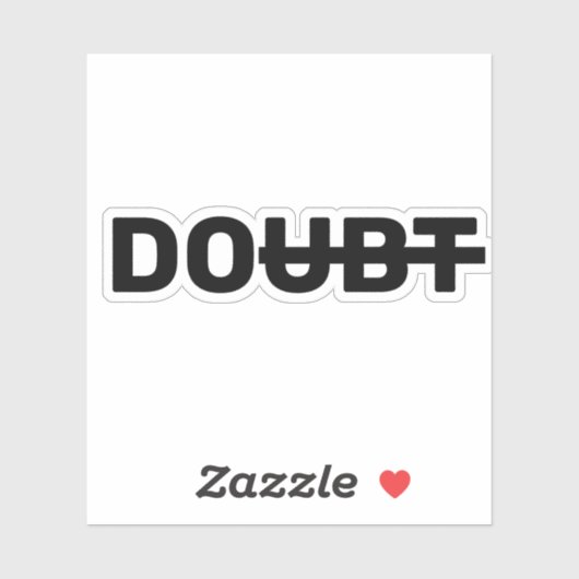 疑いやる気を起こさせるが消え前向きた シール (シート)