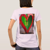 疑いを晴らしなさい。 Tシャツ (裏面)