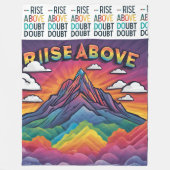 疑いを晴らす フリースブランケット (正面)