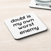 疑い懸命プラスチックコースター コースター (左側)