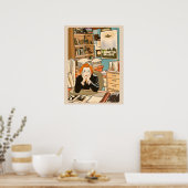 疑い深いダナ・スカリーがマルダー事務所T ポスター (キッチン)