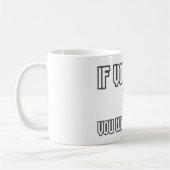 疑うなマグ コーヒーマグカップ (左)