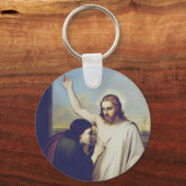 疑う聖トマスbyシルベストロ・レガ キーホルダー (正面)