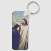 疑う聖トマスbyシルベストロ・レガ キーホルダー (裏面)