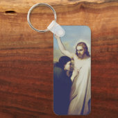 疑う聖トマスbyシルベストロ・レガ キーホルダー (正面)