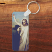 疑う聖トマスbyシルベストロ・レガ キーホルダー (裏面)