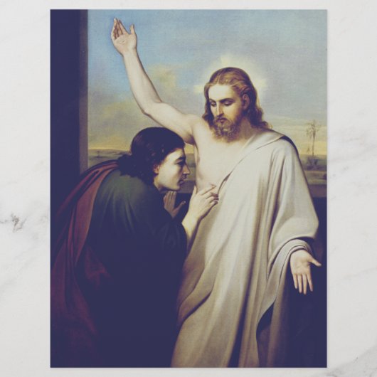 疑う聖トマスbyシルベストロ・レガ チラシ (正面)