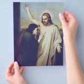 疑う聖トマスbyシルベストロ・レガ チラシ (手)