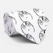 疑った顔 ネクタイ (ロール)