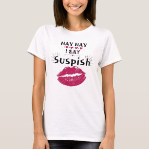 疑っているとは限らない Tシャツ