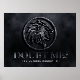 疑ってるのか？ ポスター