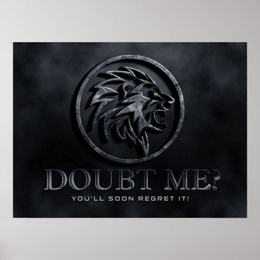 疑ってるのか？ ポスター (正面)