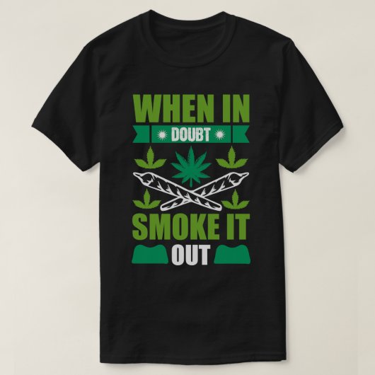 疑わしいときに Tシャツ (デザイン正面)