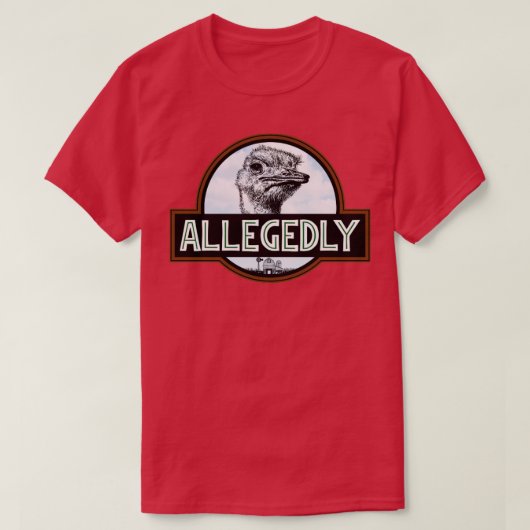 疑わしいオストリッヒ公園Alt RxTP Tシャツ (デザイン正面)