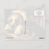 疑わしいパン粉 ポストカード (裏面)