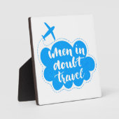 疑わしい場合Travel Cloud フォトプラーク (正面)