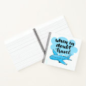 疑わしい時に旅行する ノートブック (内部)