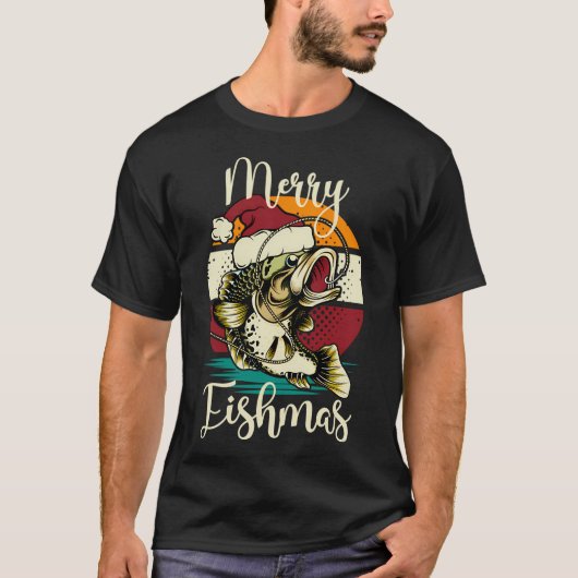 疑わしい時は釣りへ フラジュアフィッシング Tシャツ (正面)