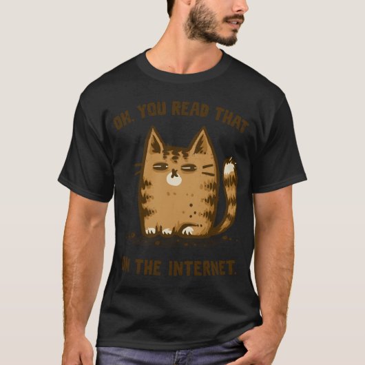 疑わしい猫の贈り物 Tシャツ (正面)