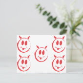 疑わしいkiller_symbol ポストカード (スタンド正面)