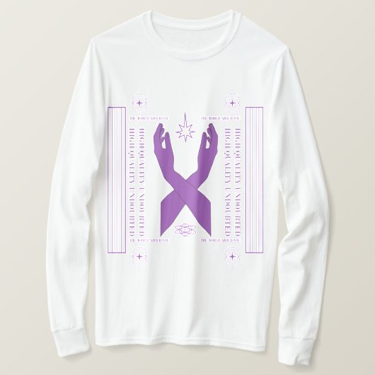 疑わ高品質ない Tシャツ (デザイン正面)