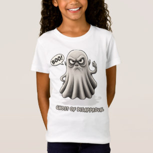 疑不気味疑者:不承認幽霊 Tシャツ