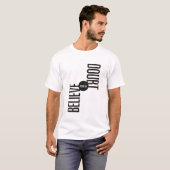 疑信じう前に Tシャツ (正面フル)