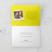 疑問に思すごいHappy-dosy New Year写真 シーズンカード (内部)