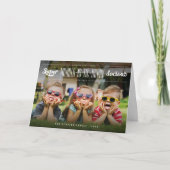 疑問に思すごいHappy-dosy New Year写真 シーズンカード (正面)