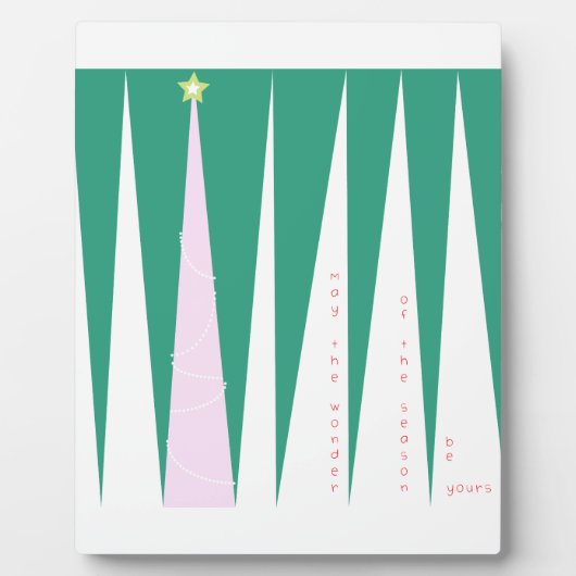 疑問に思の木 フォトプラーク (正面)