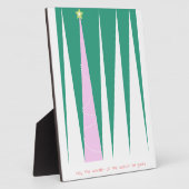 疑問に思の木 フォトプラーク (側面)