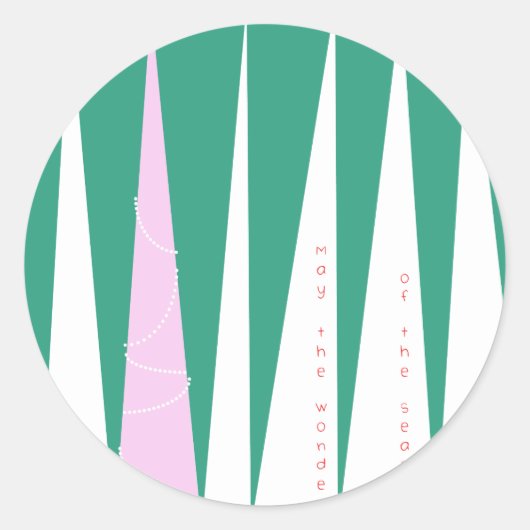 疑問に思の木 ラウンドシール (正面)