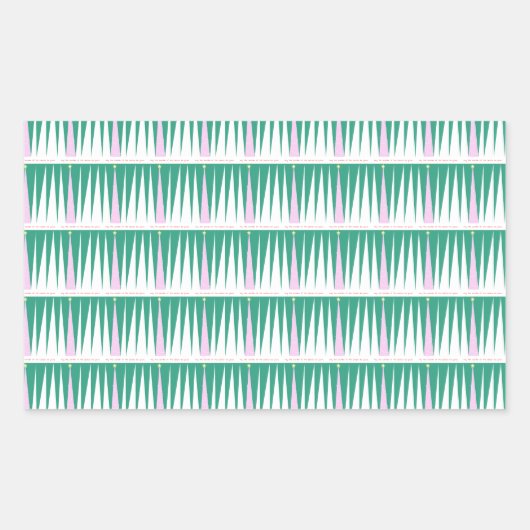 疑問に思の木 長方形シール (正面)
