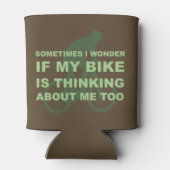 疑問に思もし自転車考えのサイクリング引用文 缶クーラー (裏面)