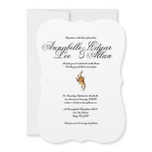 疑問に思エレガントAlice in Wonderland招待状