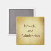 疑問に思スピリチュアル反射 マグネット (正面/裏面)