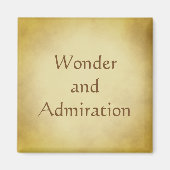 疑問に思スピリチュアル反射 マグネット (正面)