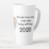 疑問に思今の昼寝は猫を何匹産む カフェラテマグ (右アングル)