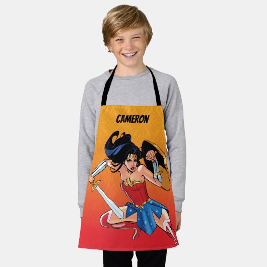 疑問に思剣の女 エプロン (着用した状態)