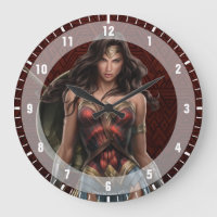 疑問に思女性の戦いに備えた漫画アート