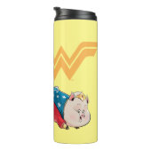 疑問に思女性& PB タンブラー (回転右)