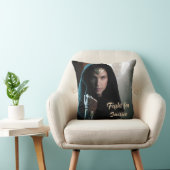 疑問に思女 クッション (椅子)